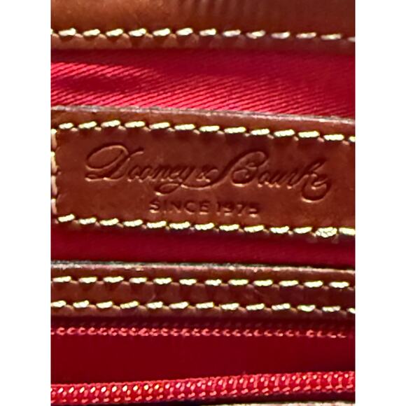 Dooney & Bourke Zip Zip Satchel Pebble Grain Leather Purse Pink MSRP $308 - Picture 14 of 16